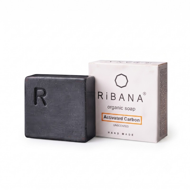 RiBANA Activated Carbon Soap - 95gm