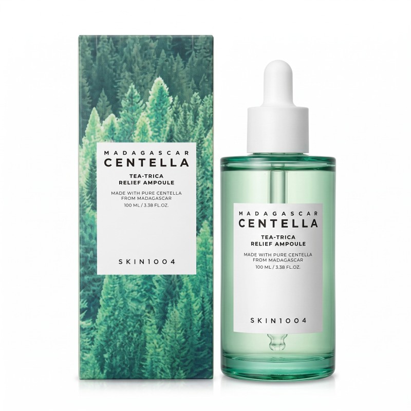 SKIN1004 Madagascar Centella Tea-Trica Relief Ampoule Anti-inflammatory serum 100ml